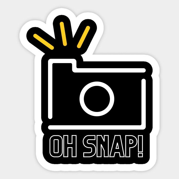Oh Snap! Sticker by 4thesoul